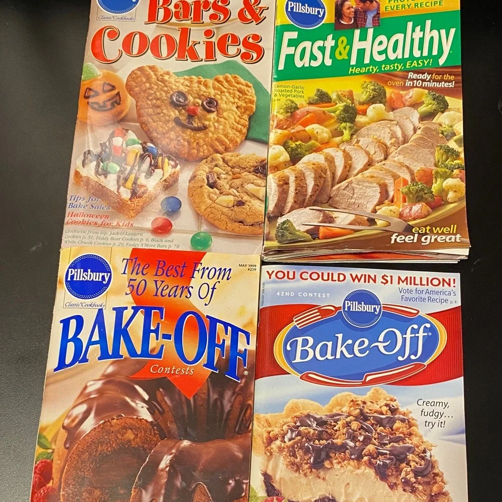 Pillsbury vintage cookbook magazines